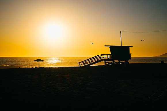 Sunset at Zuma Beach